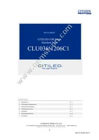 CLU036-1206C1-653M2G2 Datasheet Cover
