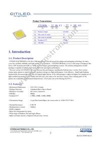 CLU036-1208C1-403H5G3 Datasheet Page 2