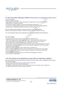 CLU036-1208C1-403H5G3 Datasheet Page 13