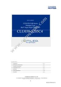CLU038-1205C4-403H7K4 Datasheet Cover