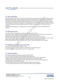 CLU038-1205C4-403H7K4 Datasheet Page 12