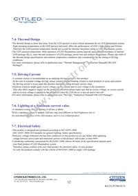 CLU038-1208C4-403H5K2 Datasheet Page 12