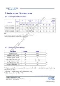 CLU038-1210C4-403H5K2 Datasheet Page 3