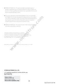 CLU044-1212B8-LPGV1F7 Datasheet Page 14