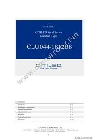 CLU044-1812B8-LPGV1F7 Datasheet Cover