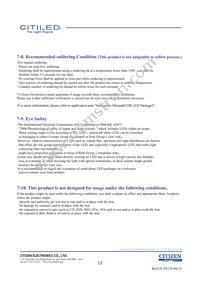 CLU046-1212C1-403H7G5 Datasheet Page 13