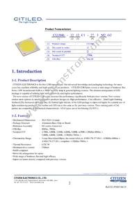 CLU046-1212C1-653M2G2 Datasheet Page 2