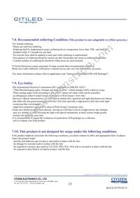 CLU048-1212C4-403H7K4 Datasheet Page 13