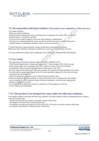 CLU048-1812C4-273H7K4 Datasheet Page 13