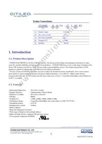 CLU048-1818C4-273H5K2 Datasheet Page 2