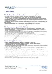 CLU048-1818C4-273H5K2 Datasheet Page 11