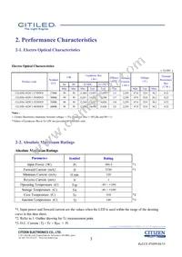 CLU056-1825C1-403H5G3 Datasheet Page 3