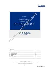 CLU056-3618C1-653M2G2 Datasheet Cover
