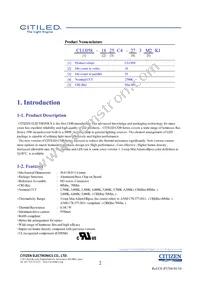 CLU058-1825C4-653M2K1 Datasheet Page 2