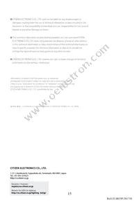 CLU701-0303C4-403H5K2 Datasheet Page 15