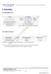 CLU701-0304C4-353H5K2 Datasheet Page 9