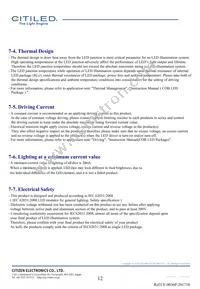 CLU701-0304C4-353H5K2 Datasheet Page 12