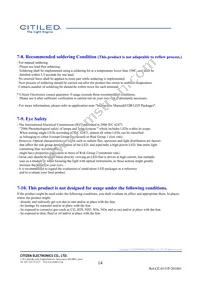 CLU701-1002C4-50AL7K3 Datasheet Page 14