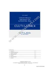 CLU711-1204C4-353H5K2 Datasheet Cover