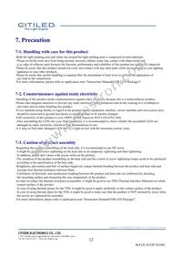 CLU711-1204C4-353H5K2 Datasheet Page 12