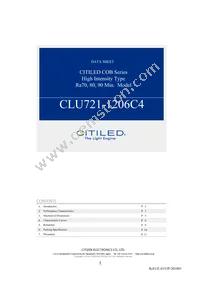 CLU721-1206C4-353H5K2 Datasheet Cover
