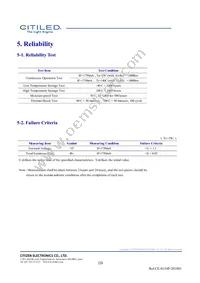 CLU731-1210C4-403H5K2 Datasheet Page 10
