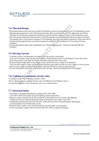 CLU731-1210C4-403H5K2 Datasheet Page 13