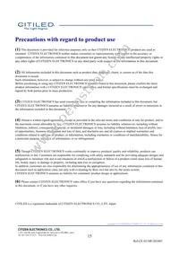 CLU731-1210C4-403H5K2 Datasheet Page 15