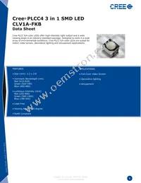 CLV1A-FKB-CHMKPEJBB7A363 Datasheet Cover