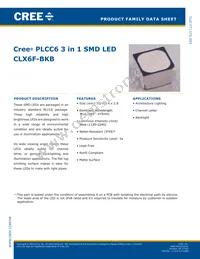 CLX6F-BKB-CP14S3 Datasheet Cover