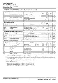 CM1000DXL-24S Datasheet Page 3