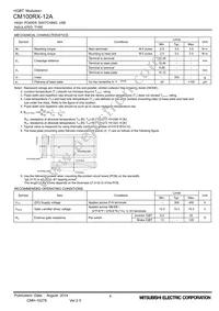 CM100RX-12A Datasheet Page 4