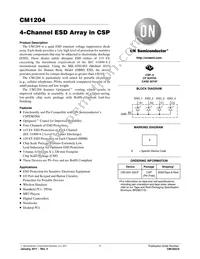 CM1204-03CP Datasheet Cover