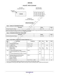 CM1205-08CP Datasheet Page 2