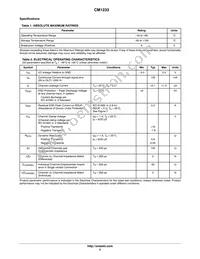 CM1233-08DE Datasheet Page 5