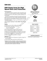 CM1234-08DE Datasheet Cover