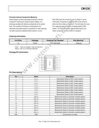 CM1238-08DE Datasheet Page 4