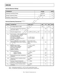 CM1238-08DE Datasheet Page 5