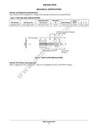 CM1242-07CP Datasheet Page 4