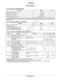 CM1293A-04MR Datasheet Page 3