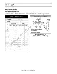 CM1401-32CP Datasheet Page 11