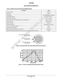 CM1405-03CP Datasheet Page 9