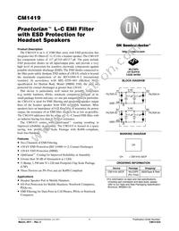 CM1419-02CP Datasheet Cover