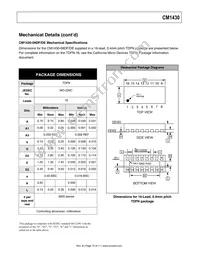 CM1430-06DE Datasheet Page 10