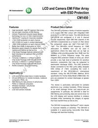 CM1450-06CP Datasheet Cover