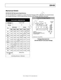 CM1450-06CP Datasheet Page 12