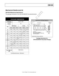 CM1450-06CP Datasheet Page 14