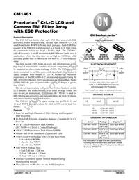 CM1461-08DE Datasheet Cover