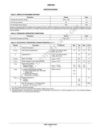 CM1461-08DE Datasheet Page 3