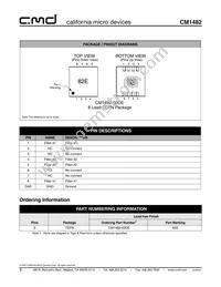 CM1482-02DE Datasheet Page 2